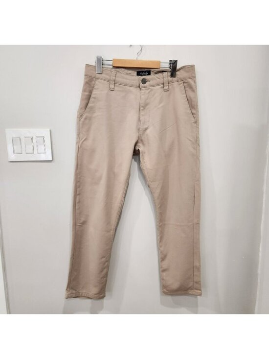 34 Heritage Other - VTG 34 Heritage Verona Mid Rise Slim Leg Pants Mens Tag 31x34 Fits 32x27 Beige